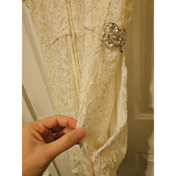 Sleeveless Dress Size 6 Has Pockets Zip Up Closure - Picture 12 of 12